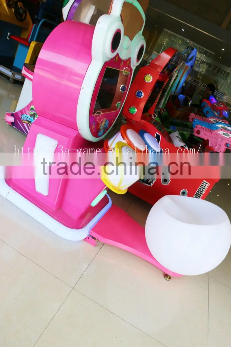 Coin operated kid arcade music game machines amusement equipment drum musical game machine