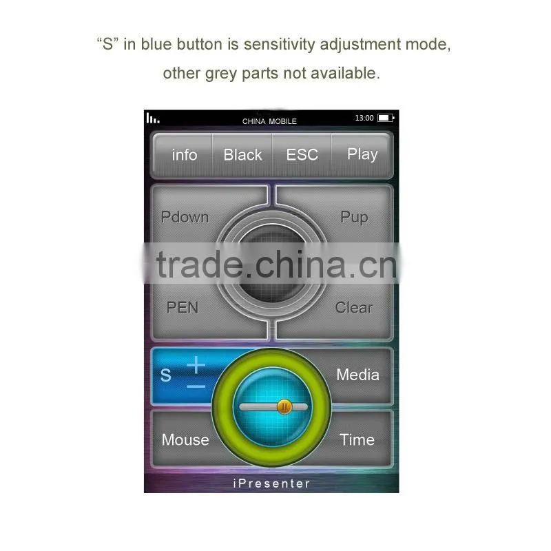 Brand new wireless Iphone Presenter as air mouse, media player