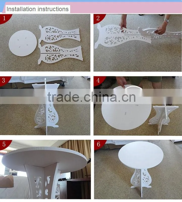 Home design furniture wooden round cofee table