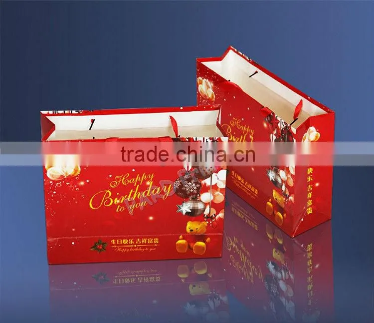 Luxury Custom Made Cheap Shopping Fashion Popular Hand Paper Bag