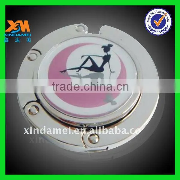 Stock purse hanger, bag hanger, bag hook with various color available