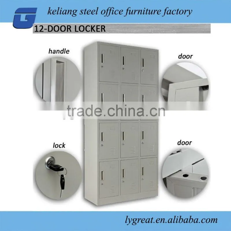 Simple Design 2 Door Metal Locker