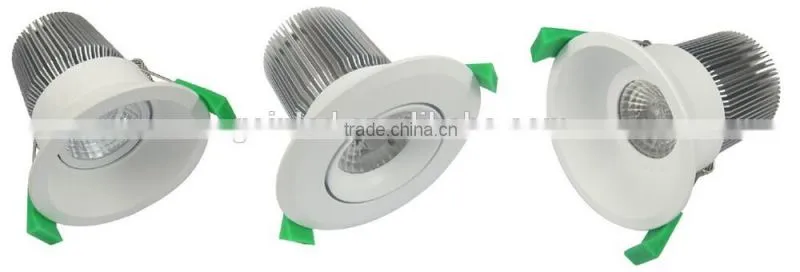 13w led dimmable downlight in factory price with SAA C-tick for shop 12w cob led downlight for kitchen trimless led downlight