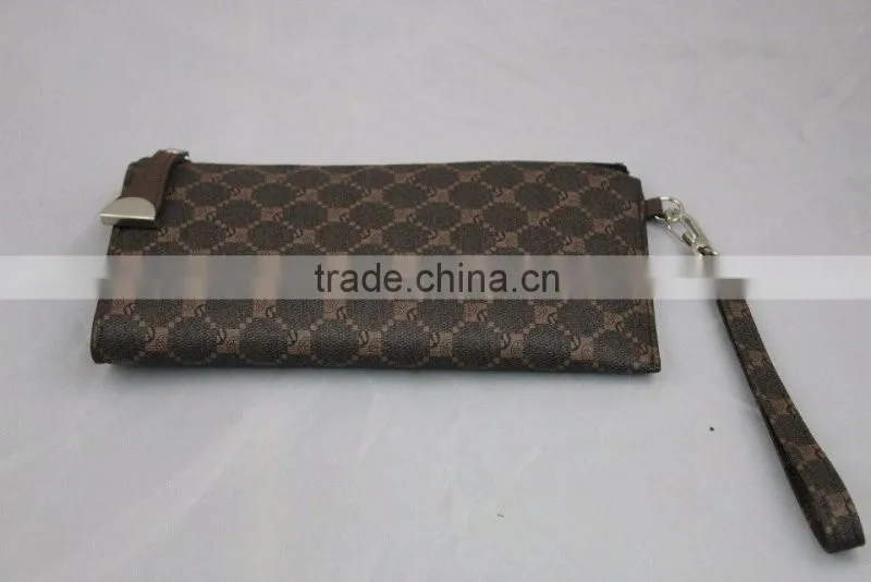 2016 top sale high-end pu leather men's wallet ,mature luxury factory price wallet for men