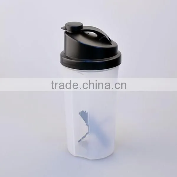 plastic fitness water bottle BPA free protein joyshaker bottle 700ml
