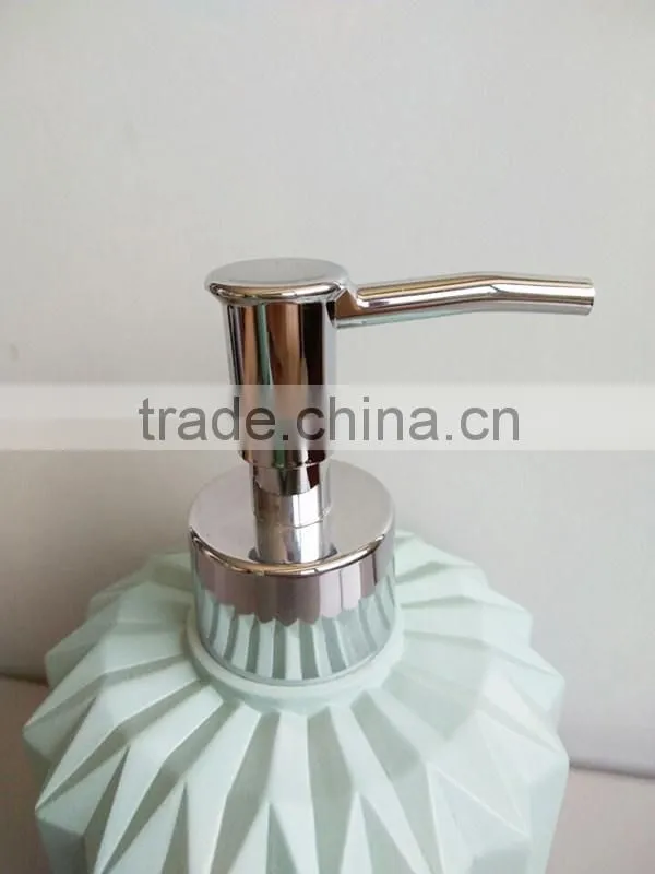 Ritzy Bathroom Accessories Set Holder 4 pcs : tumbler, soap dish, dispenser, toothbrush holder