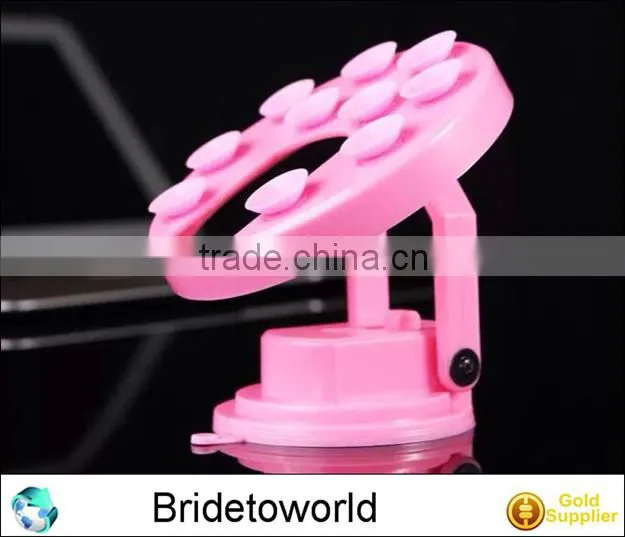 wholesale colorful round shape mobile phone support for car