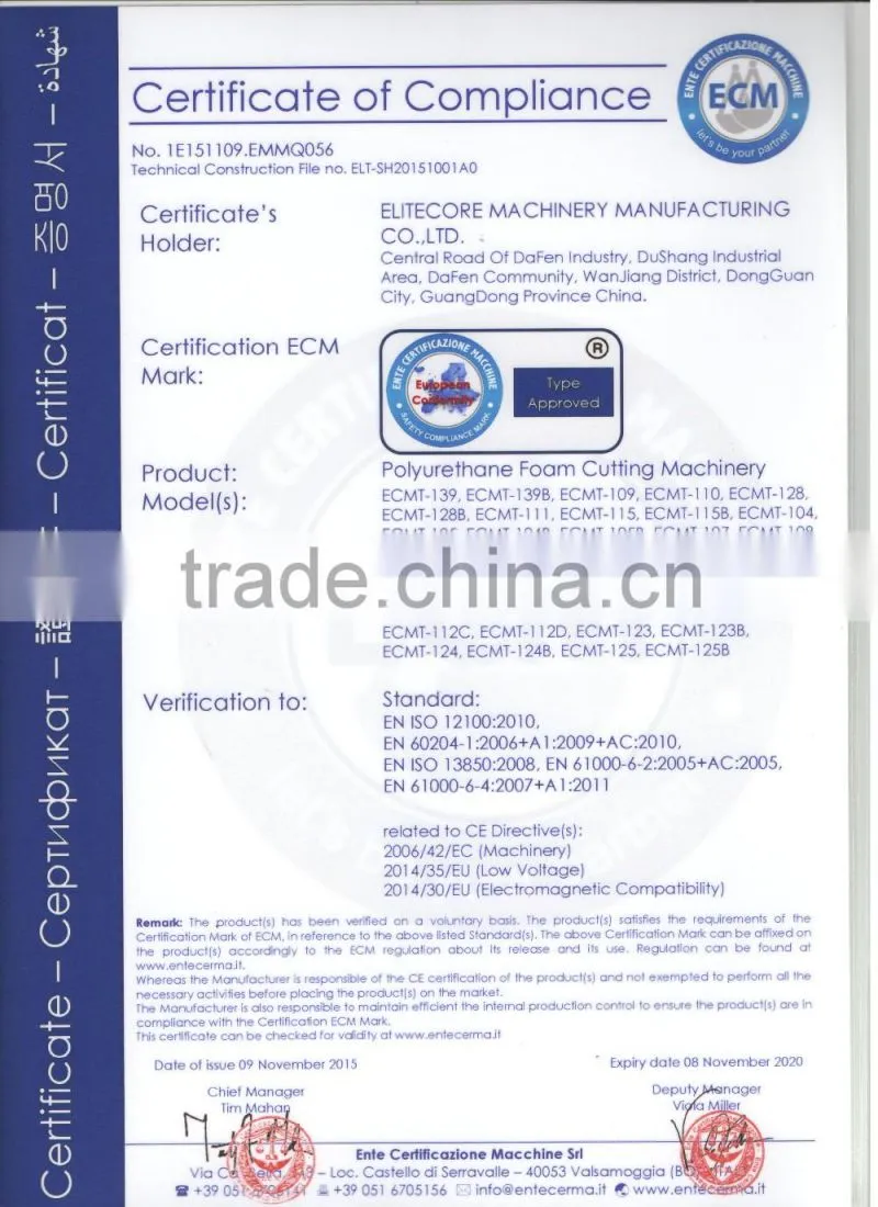fully auto foam production continuous foam plant