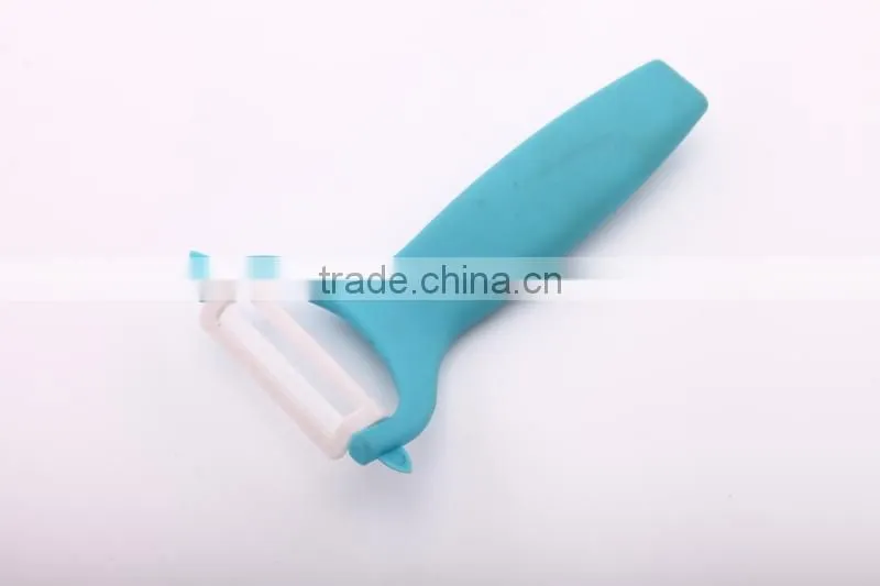 plastic ceramic vegetable parerwith TPR coating