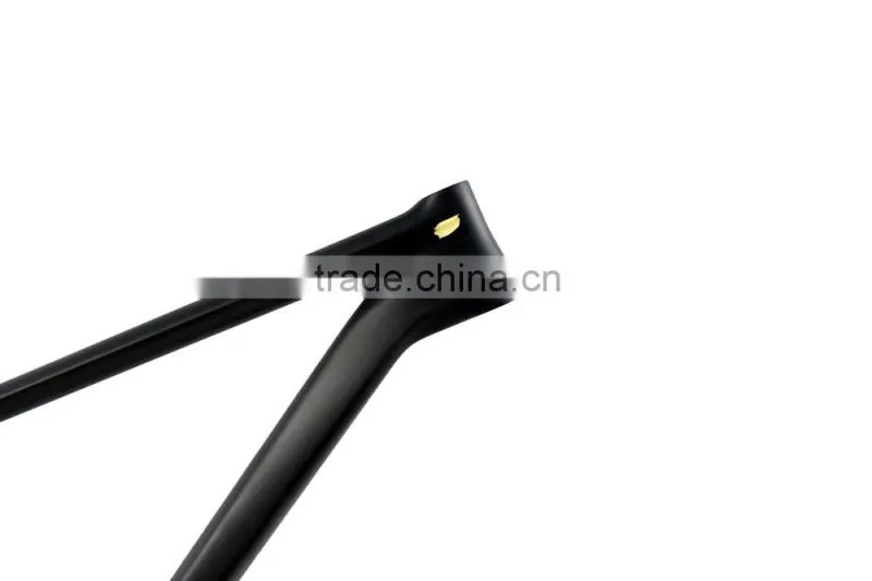 OEM All size available 120mm BSA/BB30 through axle carbon 3K/UD weave fat bike frame