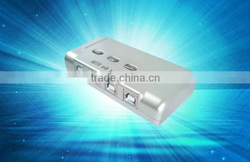 USB selector with 4 ports