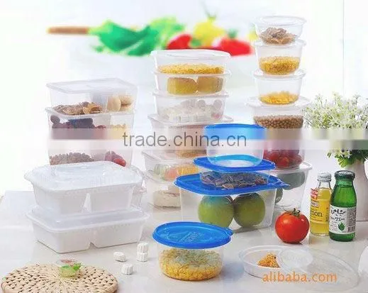 Microwave PP Food container with lid 750ml