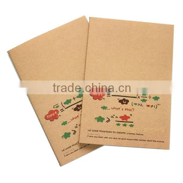 Custom A5 thread binding notebook, softcover notebook printing