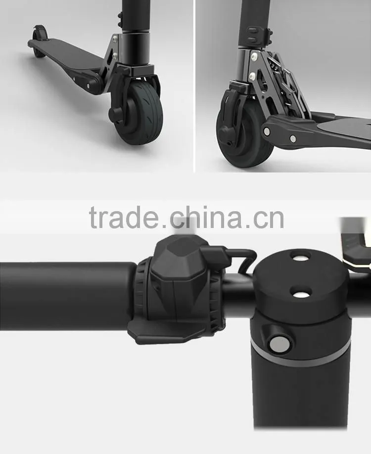 China Htomt Lightest 6.3kg light weight electric scooter Folding Balance carbon electric scooter