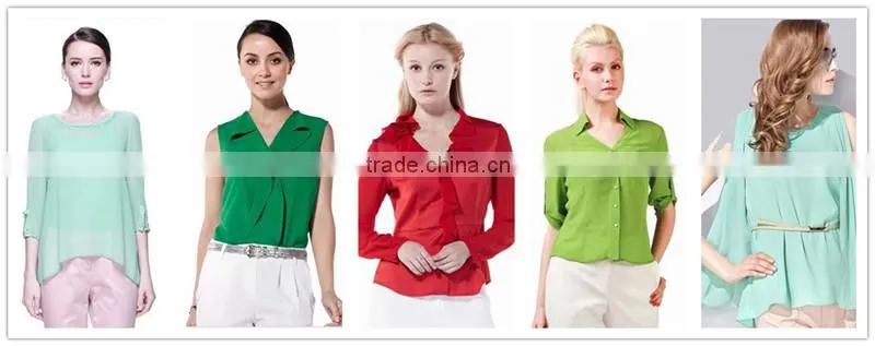 2014 New Design Fashion blouse and skirt