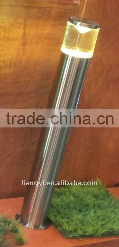 crystal diffuser stainless steel body high power LED garden light