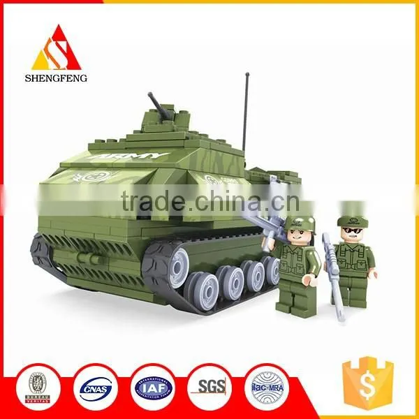 China supplier military tank panzer blocks building toy