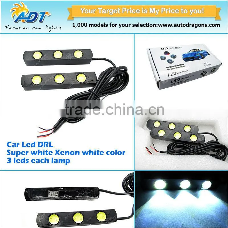 Automotive aluminum High Power day led light, daytime running light
