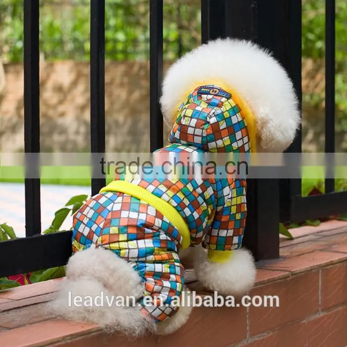 2014 Dog Thermal Clothes Fashion Winter Design Pet Cotton Lammy Pet Jacket with Hooded