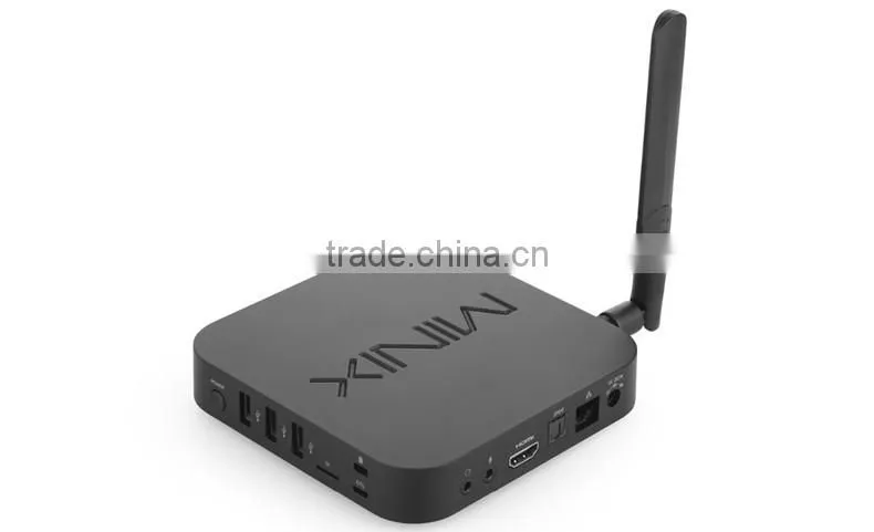 2016 Newest Android 5.1 tv box,bluetooth 4.1 amlogic s905 4k quad core android tv box MRX better than Minix NEO U1