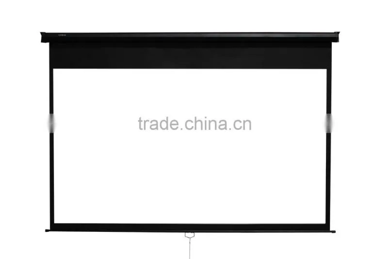 Motorized Projection Screen With Remote Control./ CE ROSH Electric Motorized Projection Screen