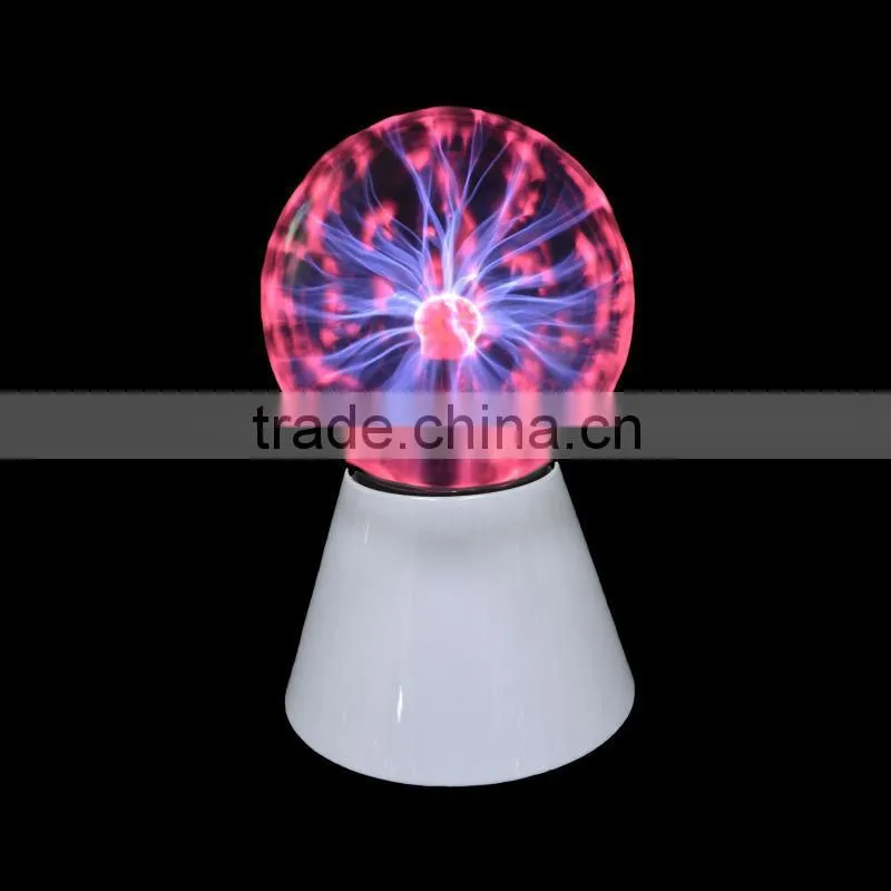 5" plasma ball with butterfly