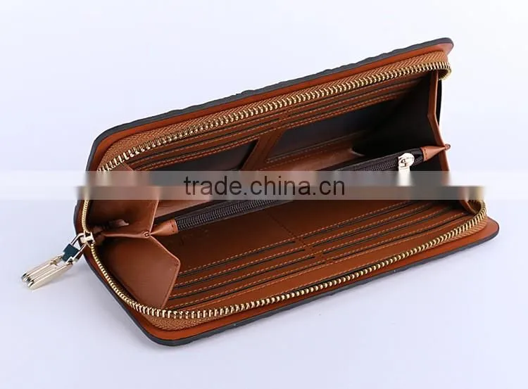 High quality real alligator wallet for men