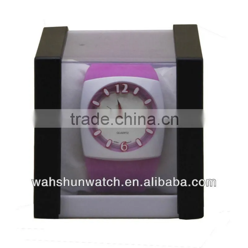H23 square hard plastic box with black holder