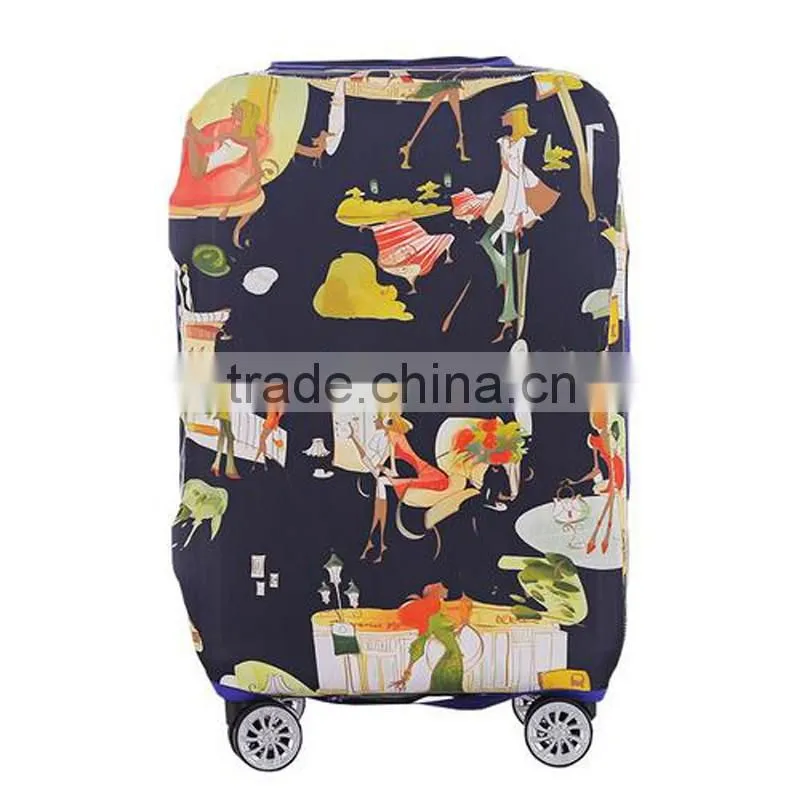 High Elasticity Spandex Protective Luggage Cover Trolley Bag Cover