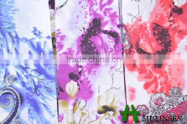 Woven printed tc fabric for garment