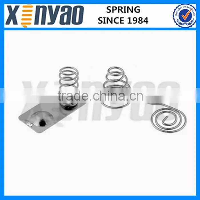 Nickel coated aaa battery spring