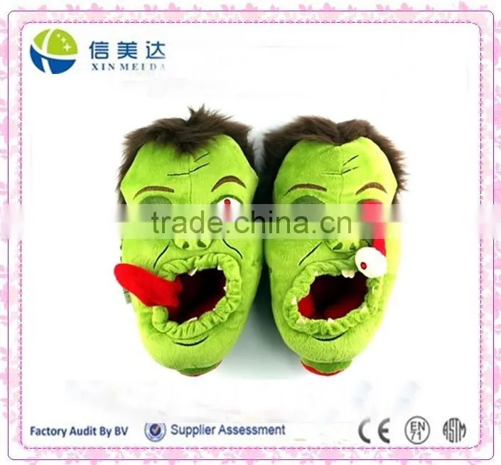 New designs Zombies Plush Slippers