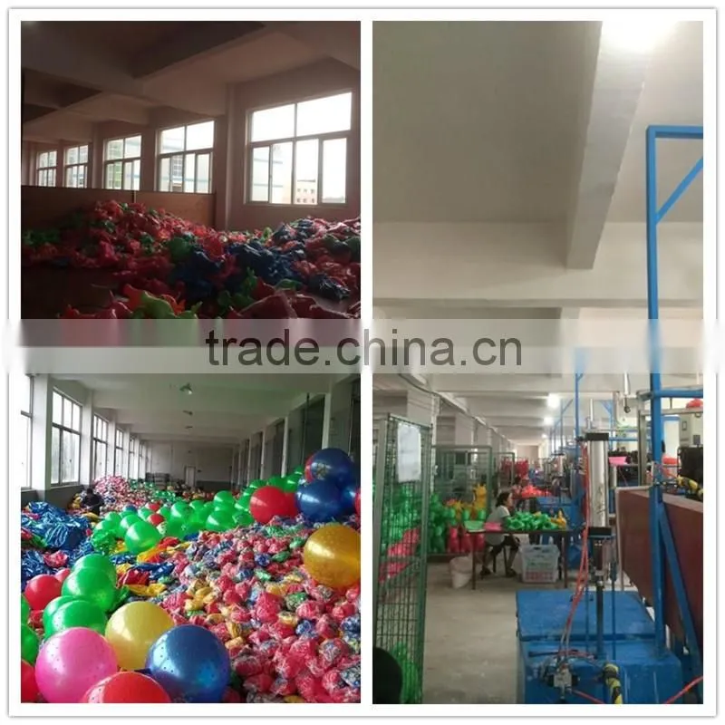 Handle Jumping PVC Toy Ball