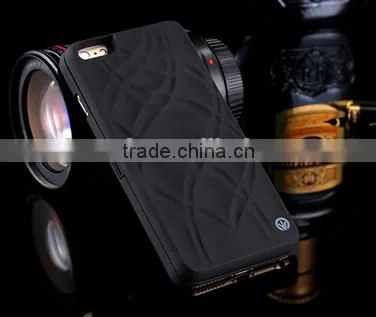 3D Water Flip PU Leather Case For iPhone 6 6S Wallet Mirror Case Dual Layer Card Slot Cover for iphone6 Plus