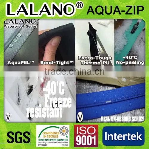 professional zipper manufacturer wholesale NO.3 nylon continuous green zipper