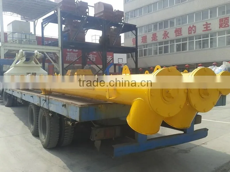 Screw conveyor for silo cement
