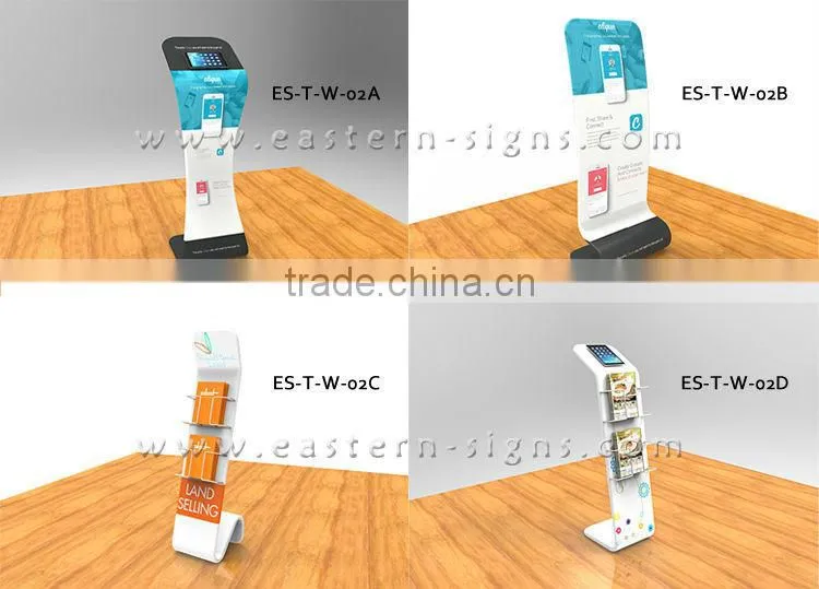 Heat Transfer Printing Display Rack Brochure Stand