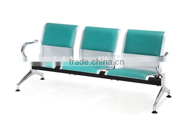 Wholesale most popular airport waiting area seats with PU foam cushion