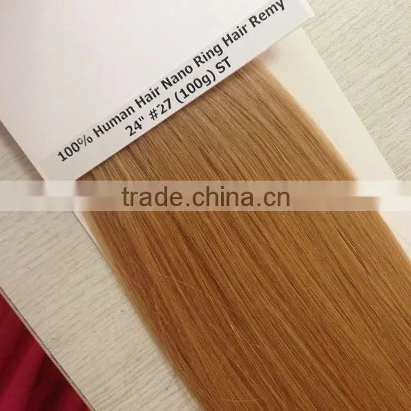 top quality hair weave brazilian hair china suppliers nano ring hair extension