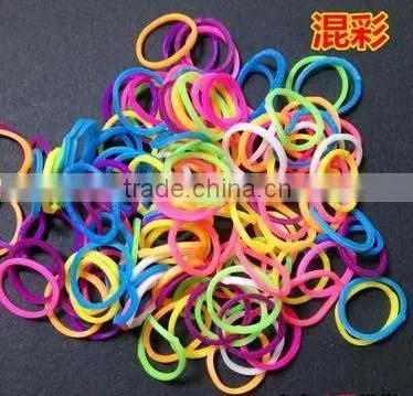 Hot sell DIY loom kits bandz Loom Rubber Bands Dots Loom Bands Refills