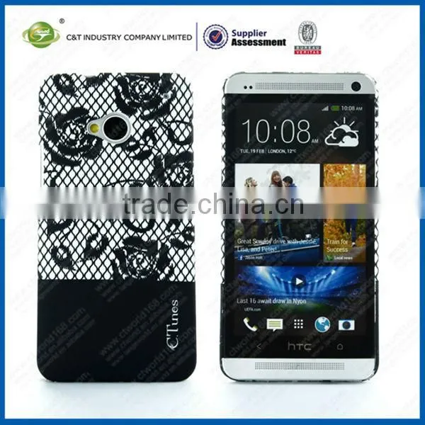 C&T Beer pattern with Customized Protective Hard Cover Case for HTC