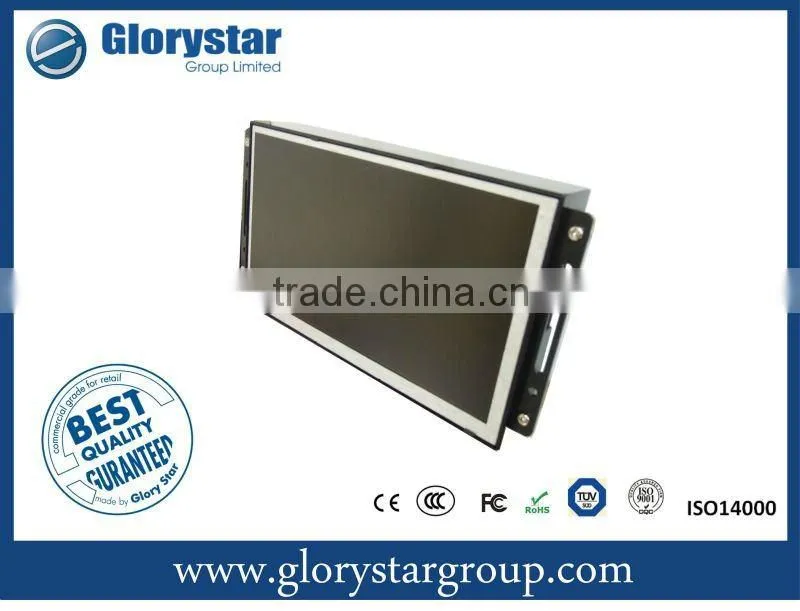GAD-073 OF 7" LCD screen OpenFrame pop Advertising car players and show taxi products retail