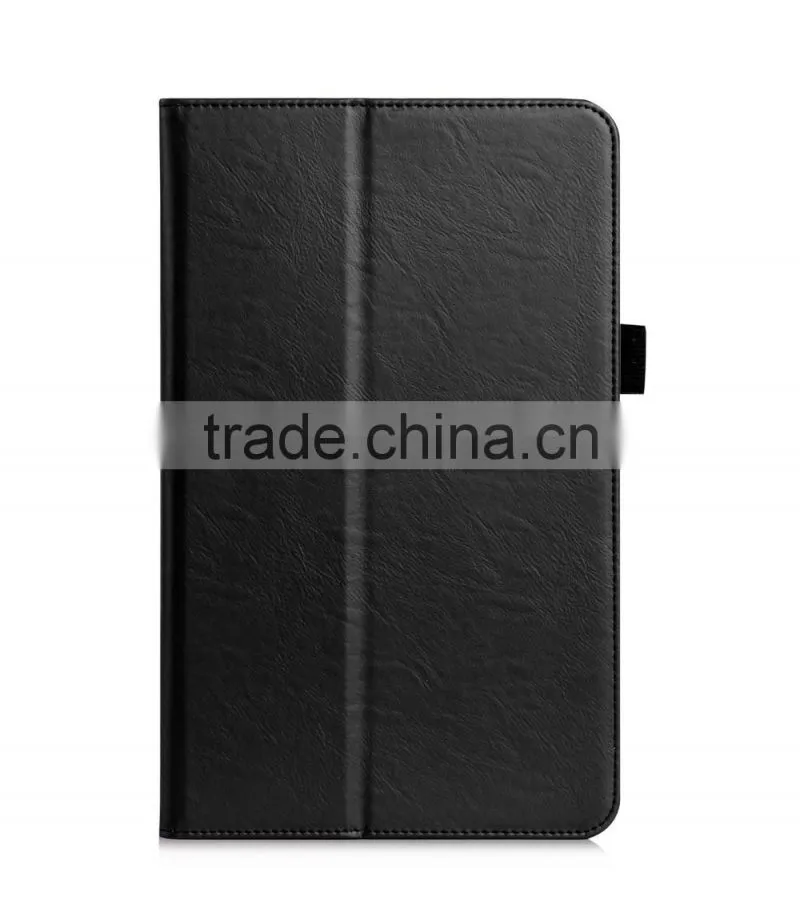 Flip Litchi Pattern Slim Folio Leather Case for Samsung Galaxy Tab A 10.1 T580