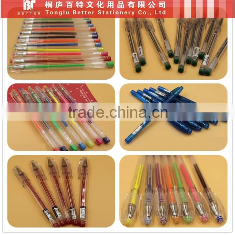 10 pcs colored silica rainbow gel pen set tattoo pen pen set