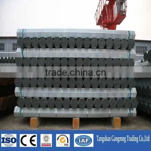 prices of galvanized pipe