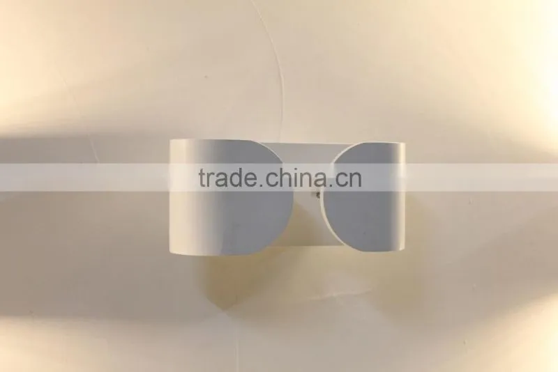 W2201/2 w cob led 2016 High quality indoor 2*3W wall lamp,led lights wall mount