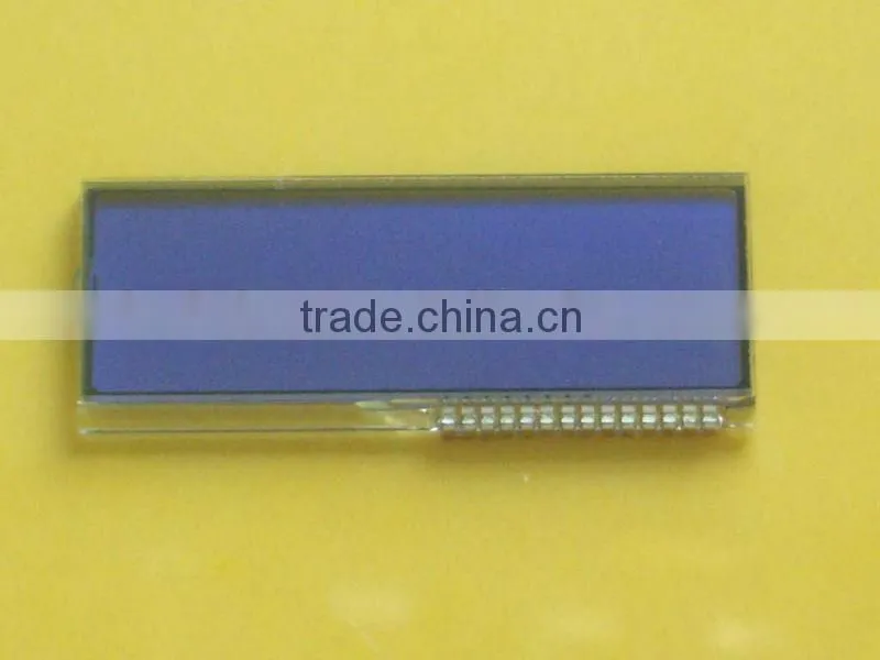 Purple paper segment display lcd