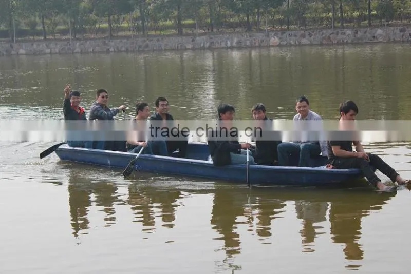 6 meters river cleaning plastic boat