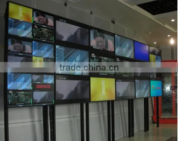 6.7mm 55 inch narrow bezel splicing LCD video wall/TV wall with rich interface for indoor