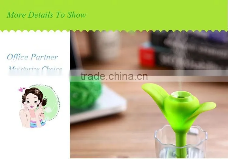 USB mini clover home air freshener diffuser/portable perfume mist diffuser